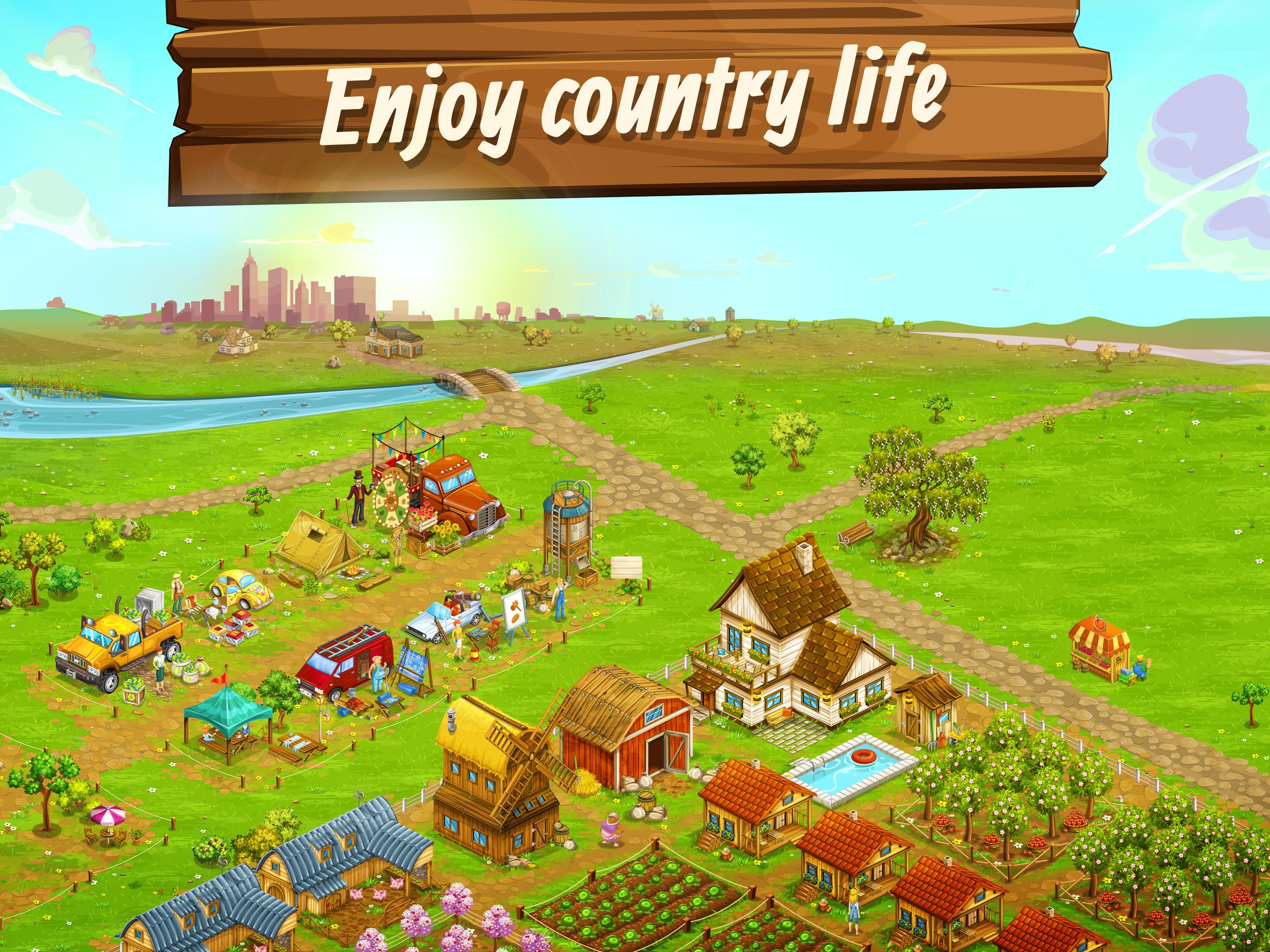 big farm mobile harvest fairytale events